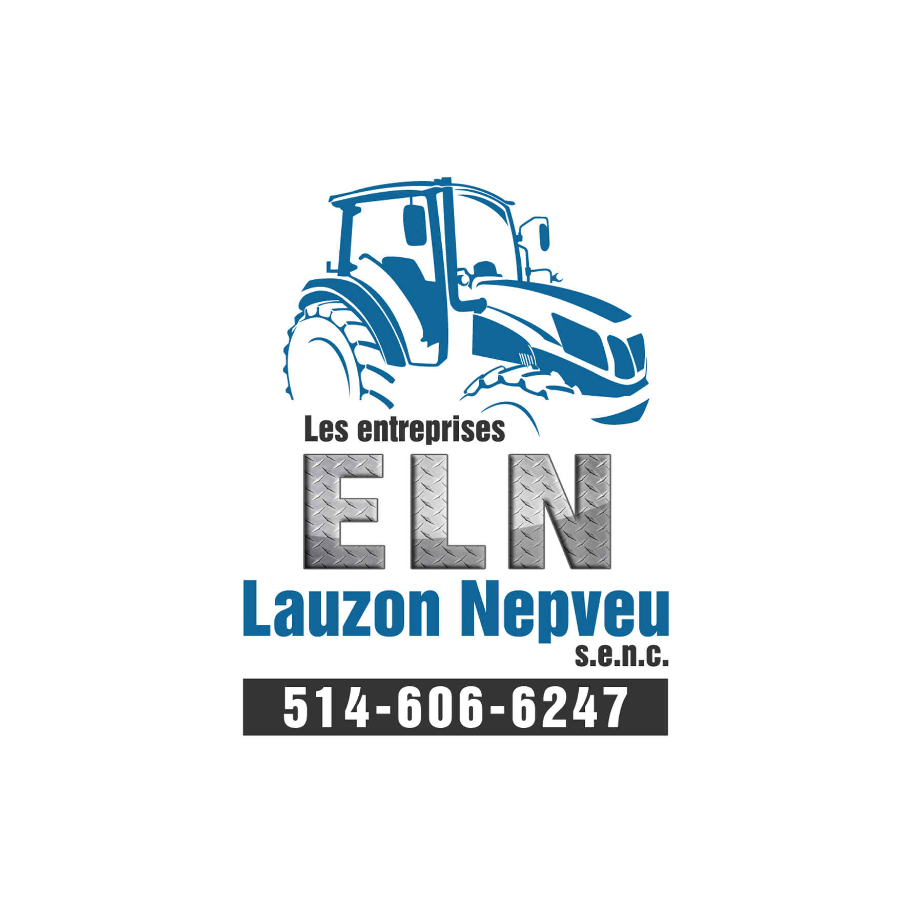 Création du logo Les entreprises ELN Lauzon Nepveu