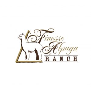 Création du logo Finesse Alpaga Ranch