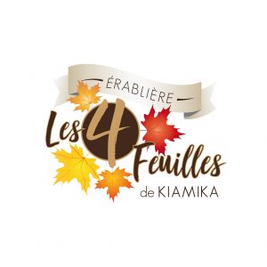 Création du logo Érablière Les 4 Feuilles de Kiamika
